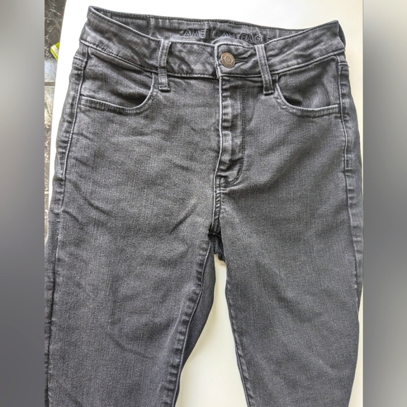 Black High Rise Jegging- American Eagle - Picture 1 of 5